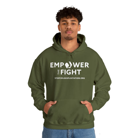 Empower the Fight | stopchildexploitation.org | Hooded Sweatshirt