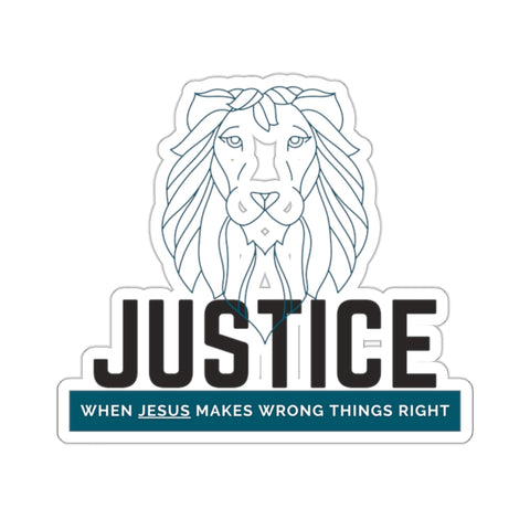 Justice Lion | Christian | Sticker