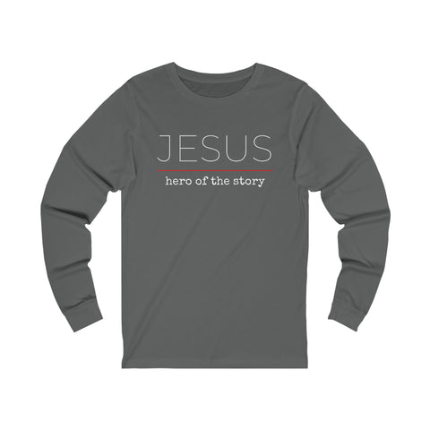 Jesus Hero | Christian | Long Sleeve Shirt