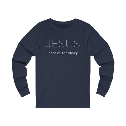 Jesus Hero | Christian | Long Sleeve Shirt