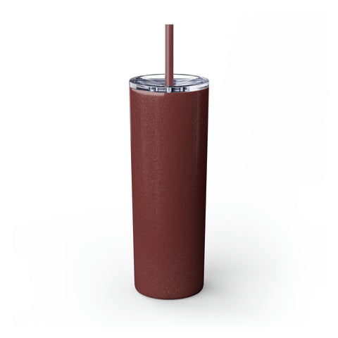 Daddy Bear | Lifestyle | Skinny Tumbler with Straw, 20oz