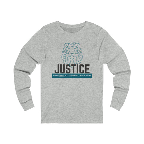 Justice Lion | Christian | Long Sleeve Shirt