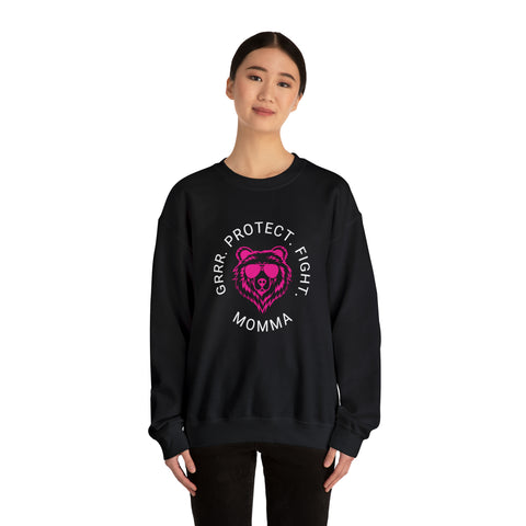 Momma Bear | Lifestyle | Adult Crewneck Sweatshirt