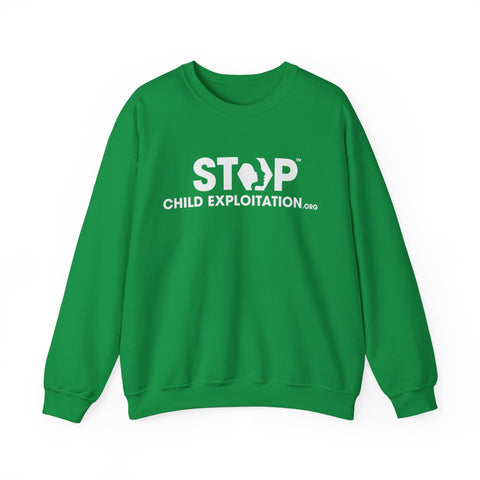 Stop Child Exploitation | Awareness | Adult Crewneck Sweatshirt