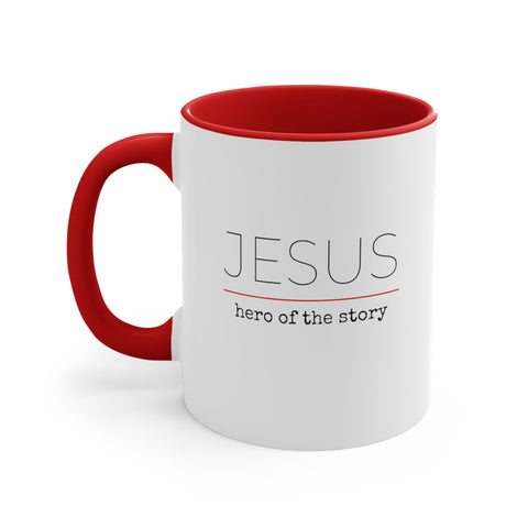 Jesus Hero | Christian | Coffee Mug, 11oz