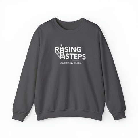 Rising Steps | startrisingup.com | Adult Crewneck Sweatshirt