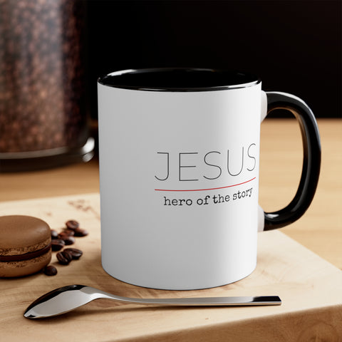 Jesus Hero | Christian | Coffee Mug, 11oz