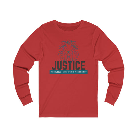 Justice Lion | Christian | Long Sleeve Shirt