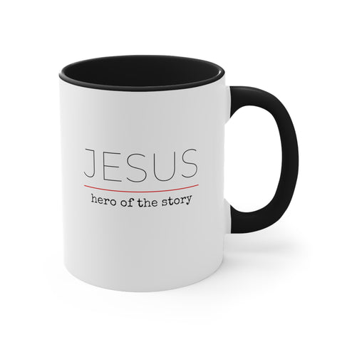 Jesus Hero | Christian | Coffee Mug, 11oz