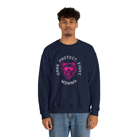 Momma Bear | Lifestyle | Adult Crewneck Sweatshirt